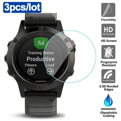 Vidrio templado para Garmin Fenix 5 5s 6 S 6X 6, película protectora de pantalla transparente 9H, Protector de pantalla Premium, vidrio para reloj