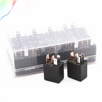 Relé de alarma automotriz para coche, 20 unids/caja 24V DC 12V 40A, corriente nominal 1NO 1NC SPDT 4/5 pines