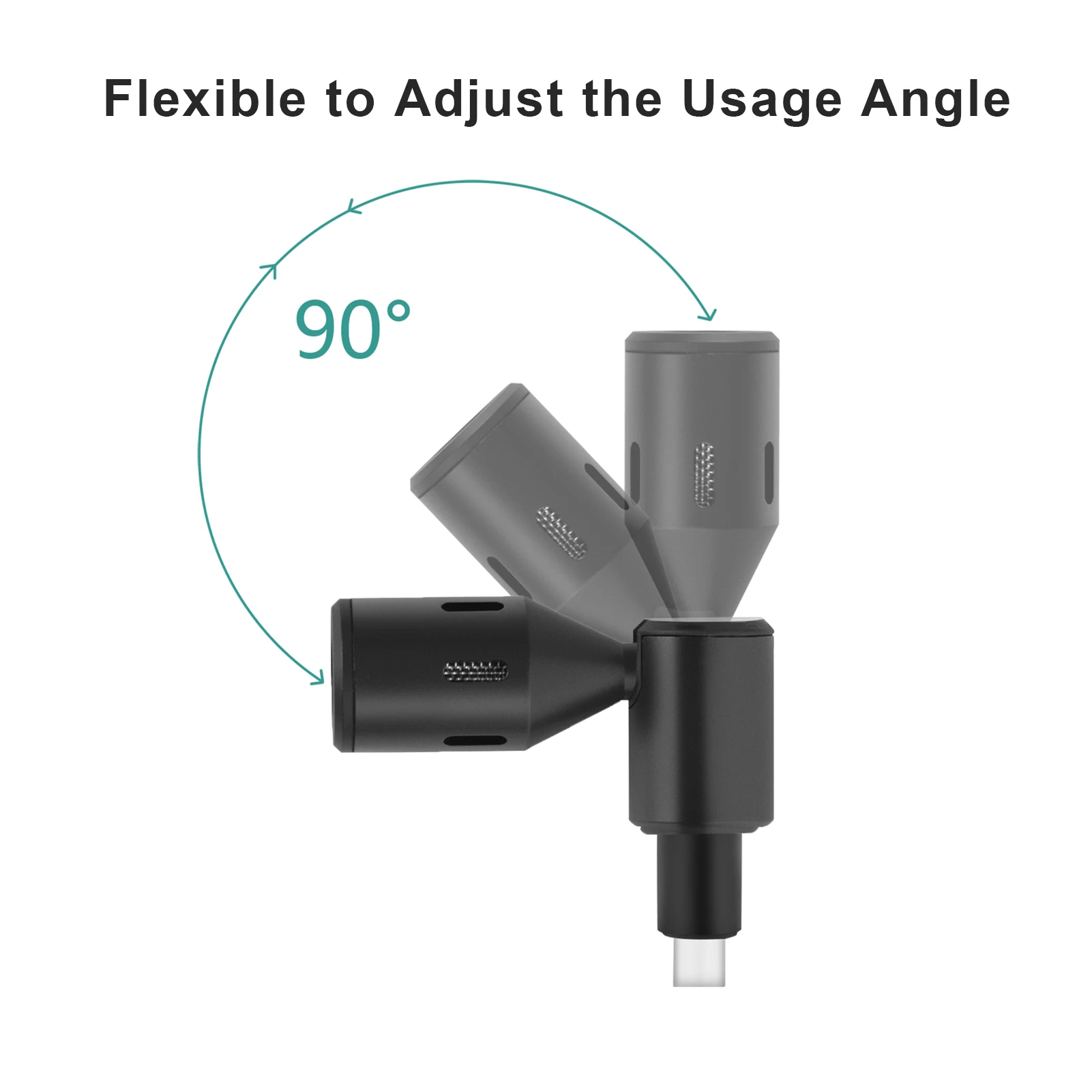 3.5 مللي متر TRRS التوصيل/نوع-C التوصيل الهاتف الذكي فيديو ميكروفون صغير الهاتف المحمول صور استوديو Mic القلب بيك اب 90 درجة زاوية قابل للتعديل