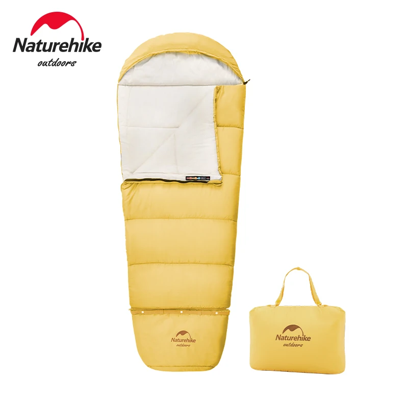 

Naturehike-Children's Sleeping Bag, Extended Splicing, Camping, Hiking, Warm, Mummy, Outdoor