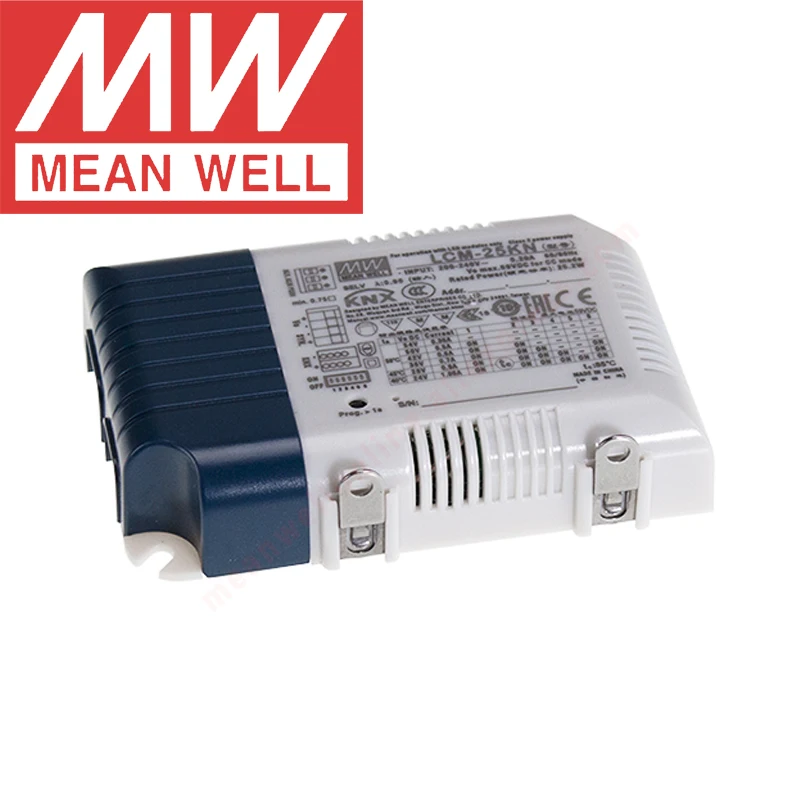 Mean Well LCM-25KN 25W Multiple-Stage Constant Current Mode LED Driver With DIP switch and KNX interface KNX LED power