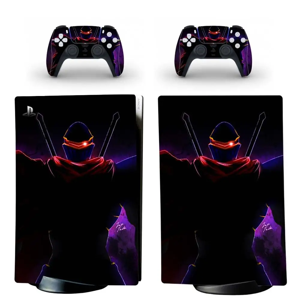 Overlord PS5 Digital Edition Skin Sticker Decal Cover for PlayStation 5 Console and 2 Controllers PS5 Skin Sticker Vinyl