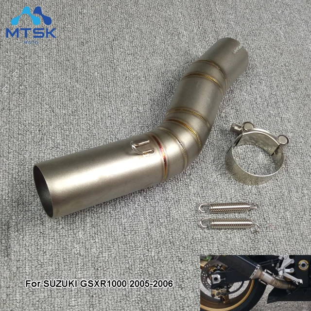 Exhaust Middle Pipe Suzuki Gsxr 1000 | Muffler Middle Link Pipe Gsxr 1000 -  Gsxr1000 - Aliexpress