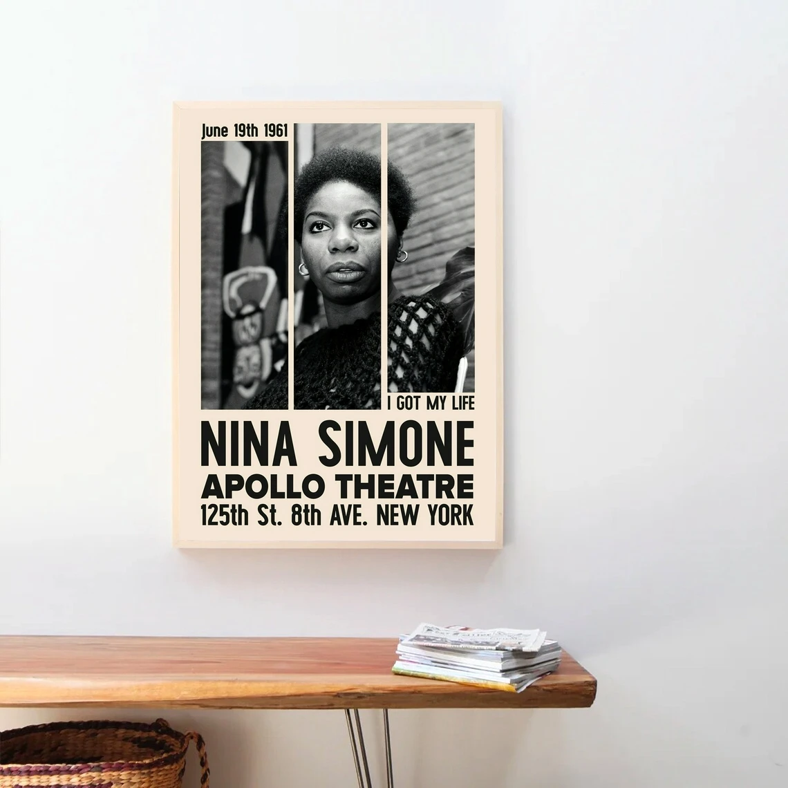 Nina Simone Poster Wall Painting Home Decoration ( No Frame )