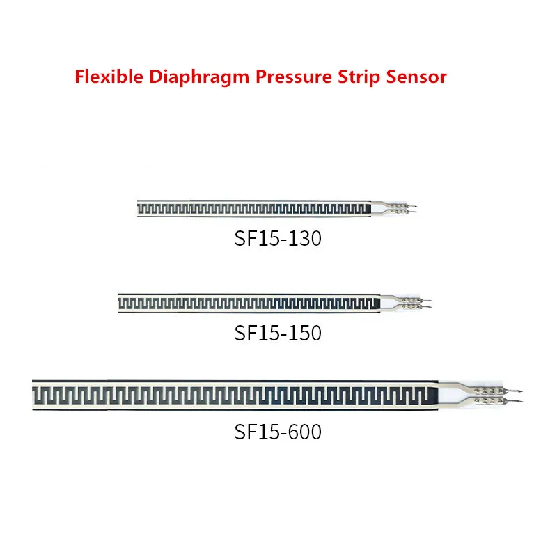 Flexible Diaphragm Pressure Strip Sensor SF Series Pressure Sensing Off the Bed Alarm Smart Seat