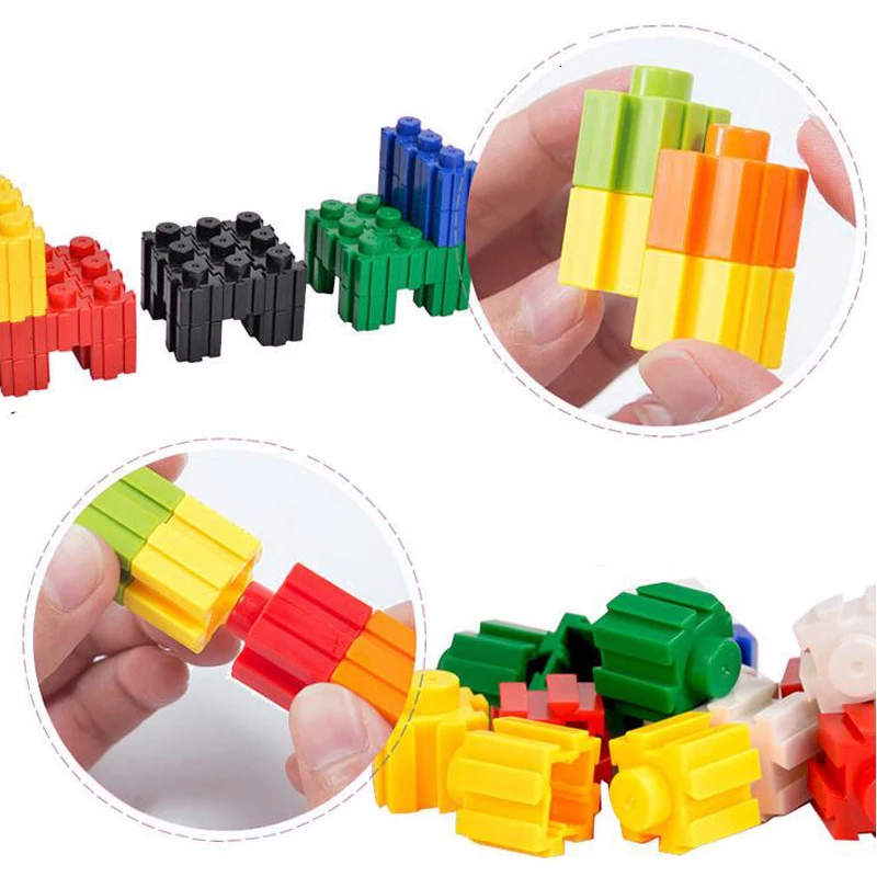 500/1000Pcs Micro Diamond Building Blocks 8*8mm DIY Creative Small Bricks Model Figures Educational Toys For Children Kids Gifts