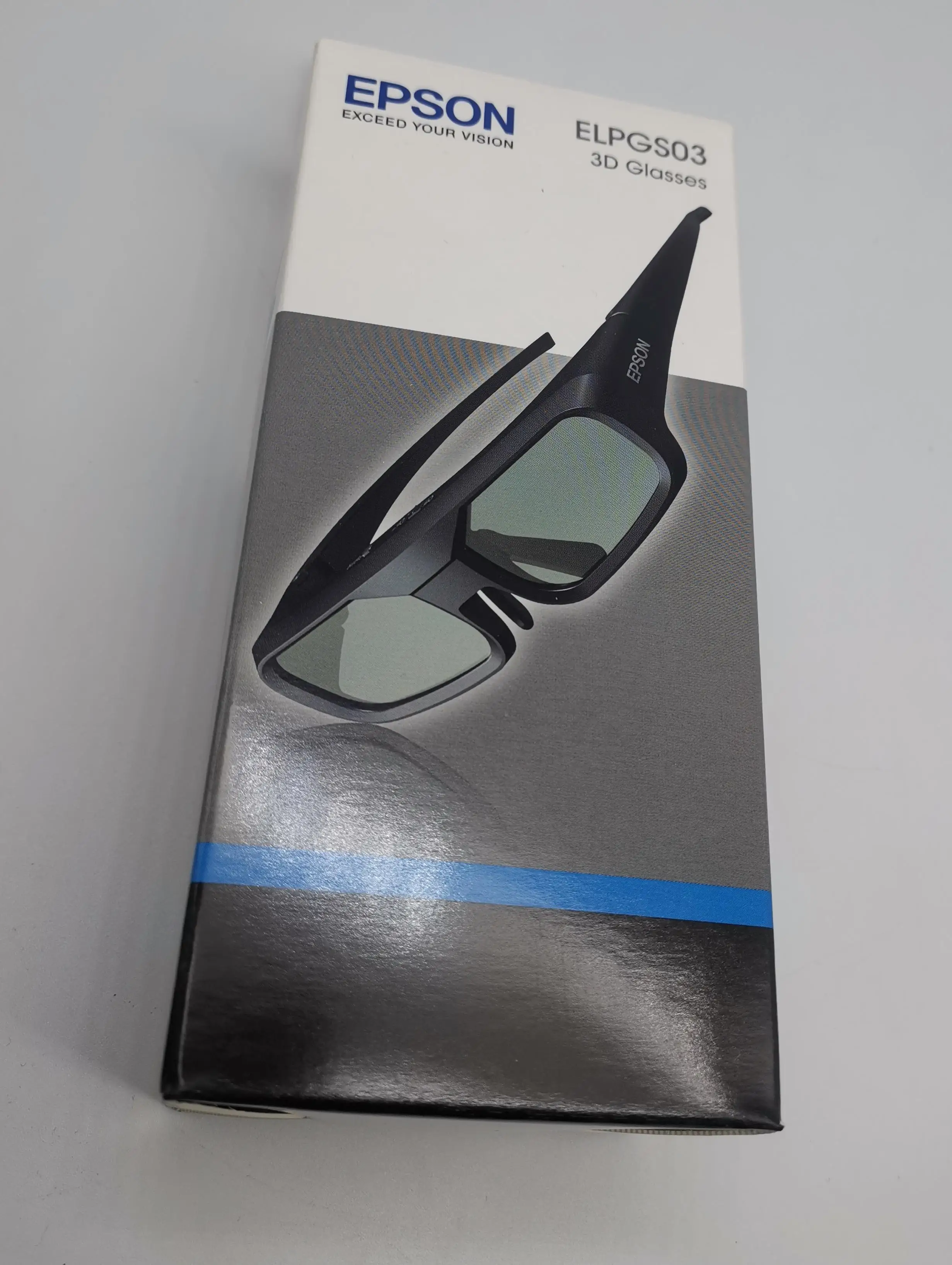 3D Active Glasses for EPSON ELPGS03 EH-TW3020 EH-TW3020E EH-TW5020UB EH-TW5020UBE EH-TW6010 EH-TW6100 TW8200 USB Rechargeable