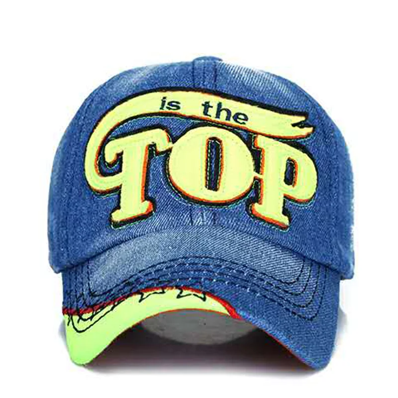 Kids  Baseball Cap Boys Summer Sun Dad  Hat  Children Boy Adjustable Denim Caps