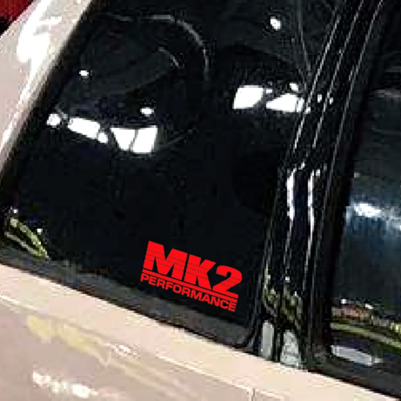 XY Car Stickers Vinyl Decals Rear Windshield Car Body Auto Funny Stickes for Mk2 Performance 16cmx6cm