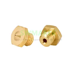 2 IN 1 OUT Multi Color Cyclops Nozzle Mixed Color Brass Nozzle for 1.75mm 3D Printer Extruder Hotend