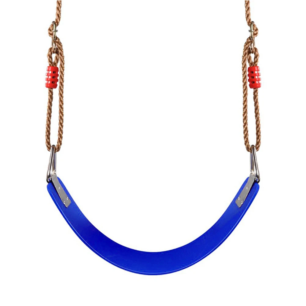 어린이 야외 정원 나무 그네 로프 시트, EVA 소프트 보드, U 자형 스윙 장난감, 걸이식 유치원 놀이터 선물