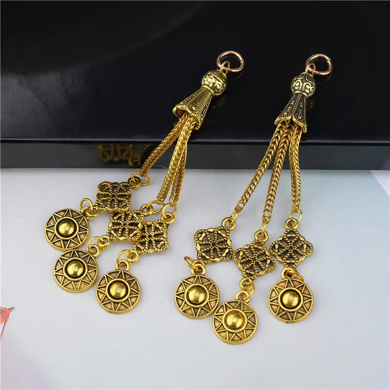 2 teile/los Mehrere Stil Quaste Charms Gebetskette Anhänger Für Schmuck Machen DIY Halsketten Rosenkranz Liefert Zubehör – Detail 7