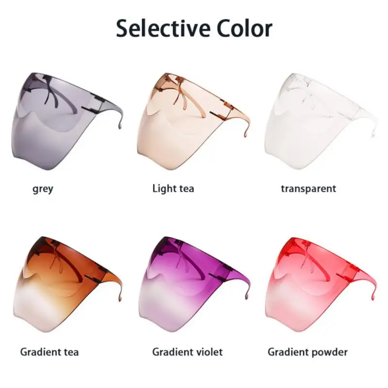 Maschera da ciclismo schermo antiappannamento rivestito su entrambi i lati occhiali antivento occhiali da sole versione grande aggiornamento HD