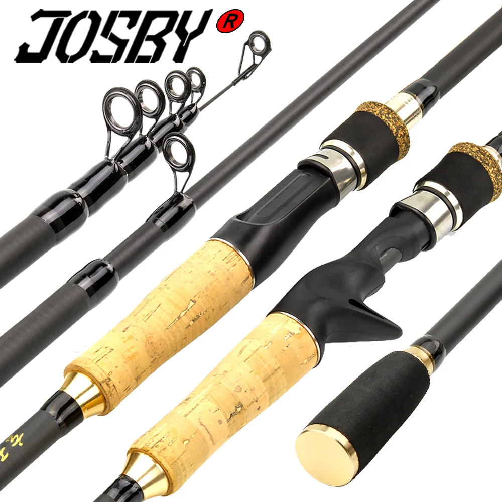 spinning rod Casting Hand Fishing Rod Ultralight Carbon Pesca Feeder Pole M Power Lure Wt:3-21g Line Weight 6-12lb