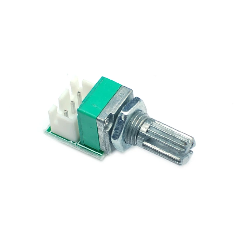 R09 Type Potentiometer Sound Volume adjustor B50K Potentiometer Audio Control Board Chassis Extension Adapter Single Connector