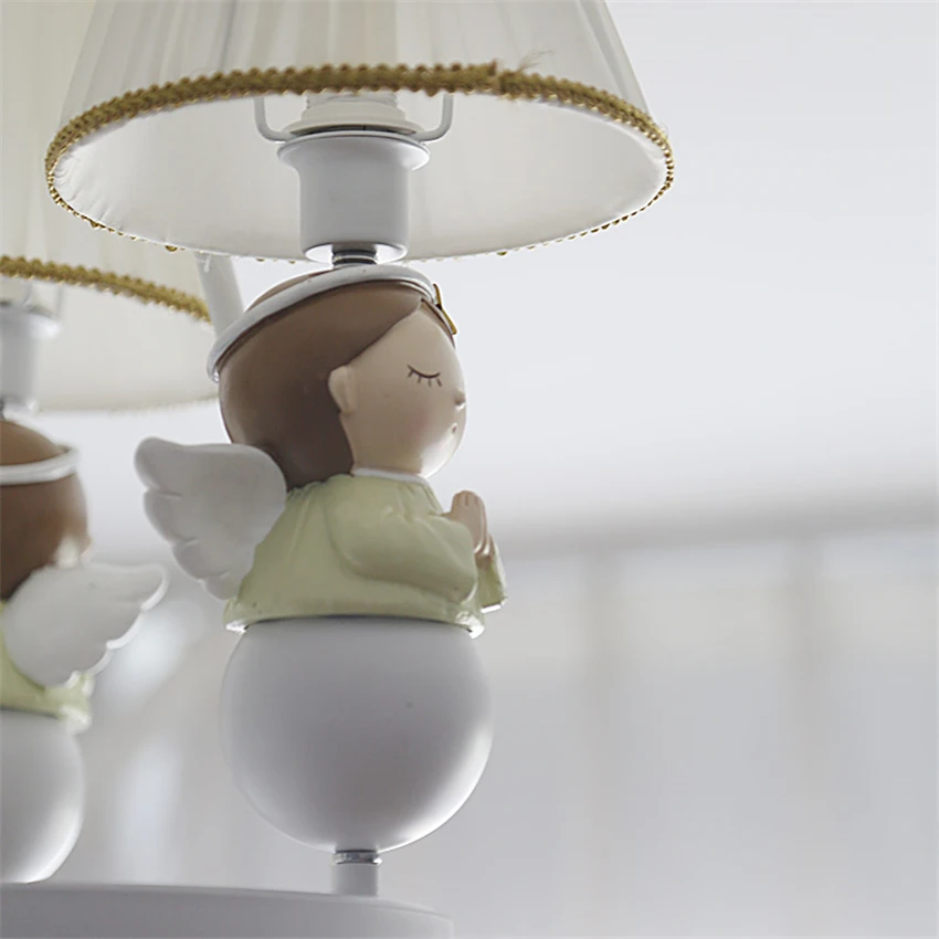 Blessing Angel Ceiling Lights Modern Children's Room Bedroom Study Living Room Lamps Model Room Boy