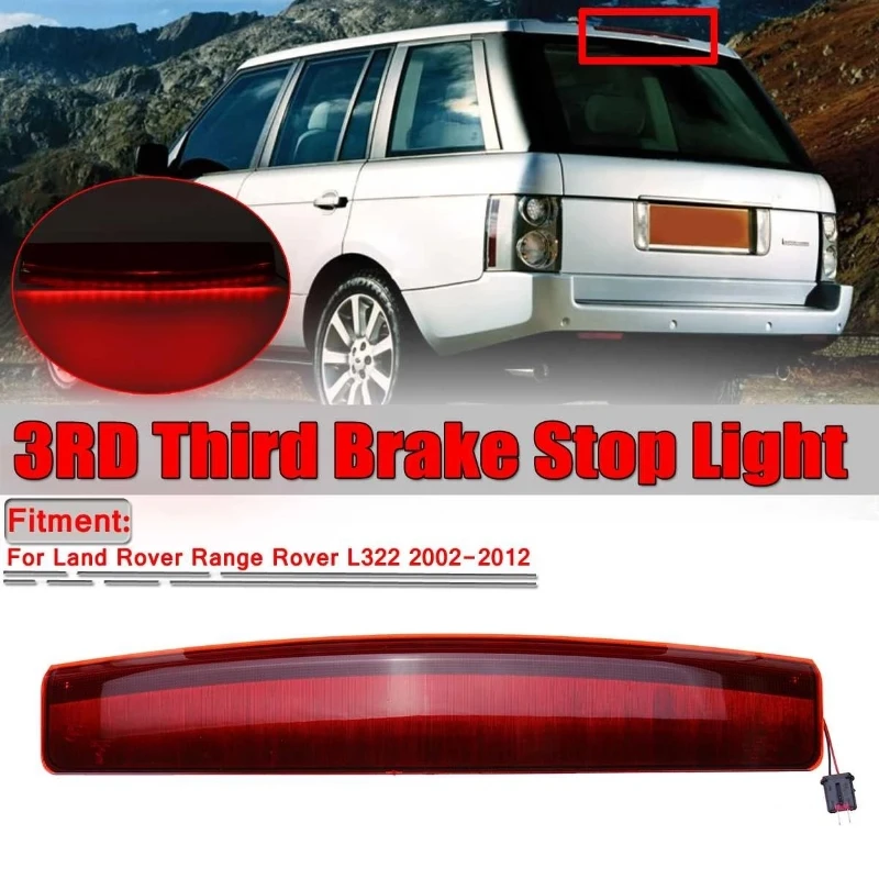 

XFG000040 For Range Rover L322 2002-2012 Car Rear High Mount Stop Lamp 3Rd Third Led Brake Tail Light