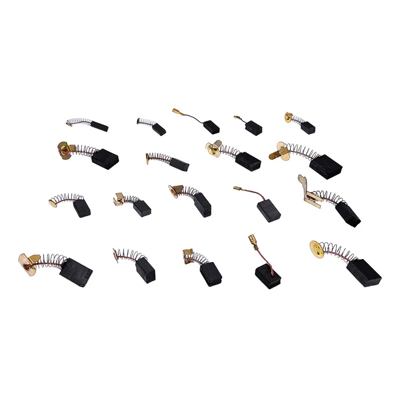 

10Pcs Carbon brush Drill electric grinder replacement graphite copper spare parts for electric motors graphite brush