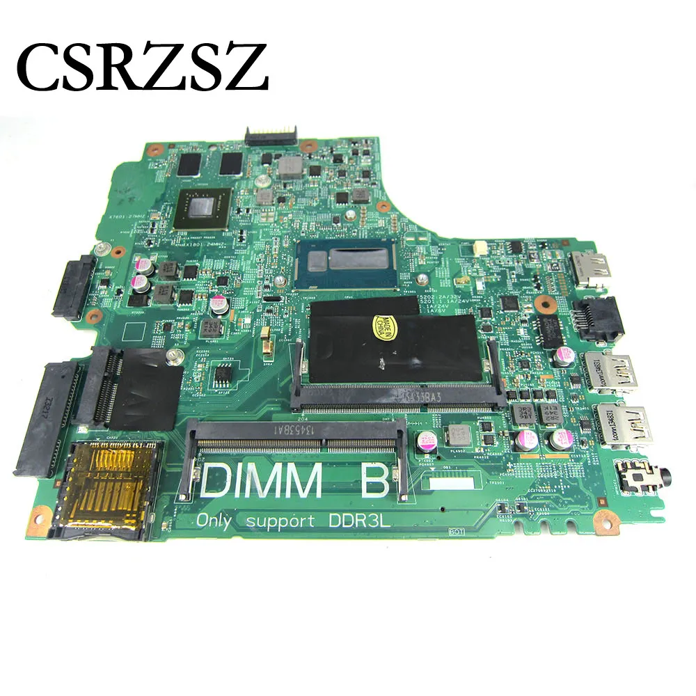 

CSRZSZ For DELL Inspiron 14R 3437 5437 Laptop motherboard With i7-4500U GT720M VF0MH 12314-1 MB CN-0PFWVF 0PFWVF Fully Tested