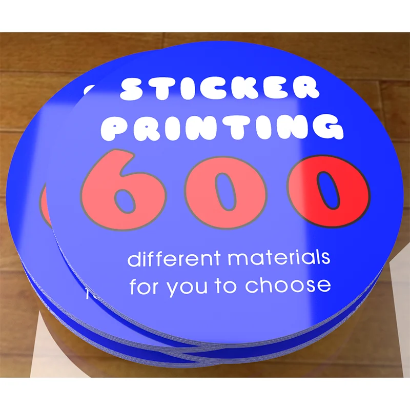 A-2 plate vinyl sticker custom printing