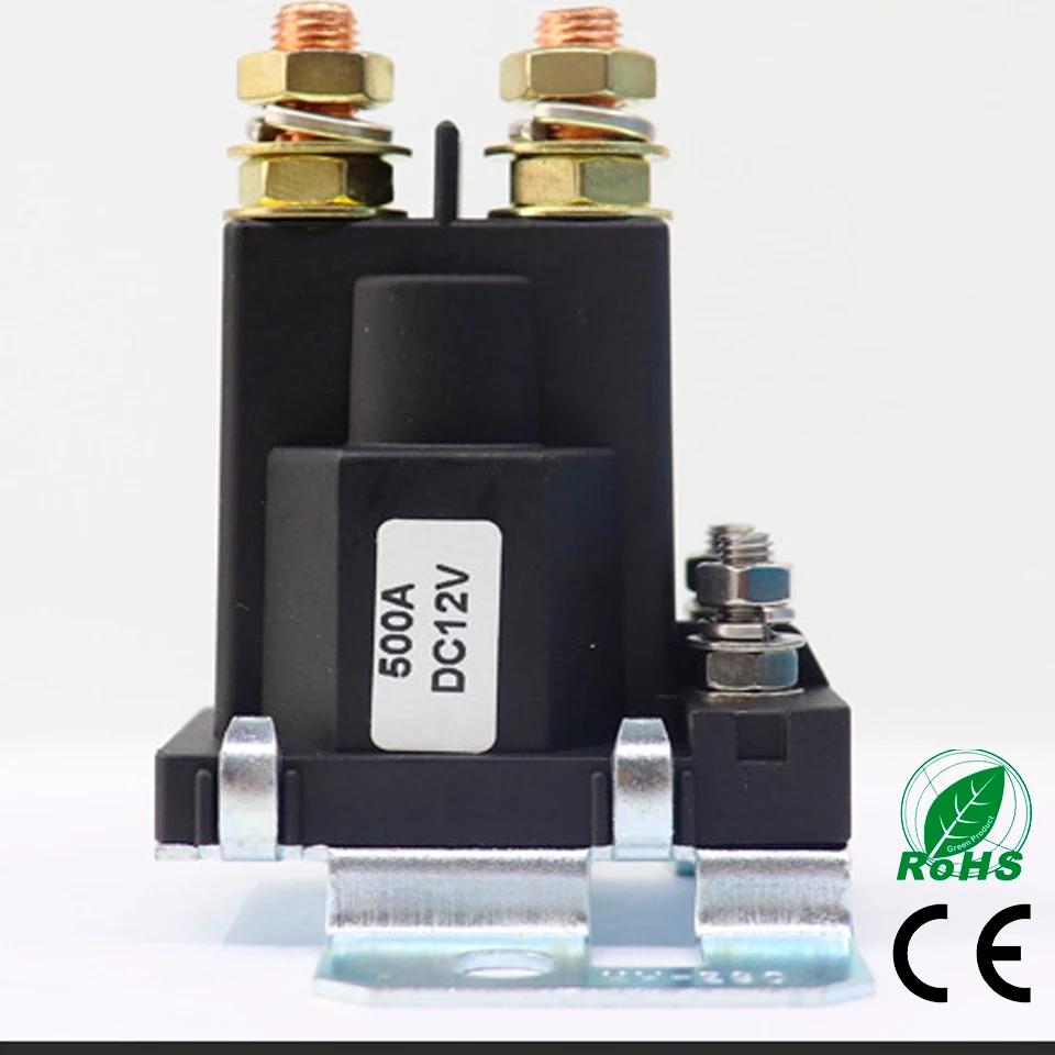 

Dual Battery Isolator Relay Start On/Off 4 Pin 500A 12V 24VDC For Automotive Car Power Switch