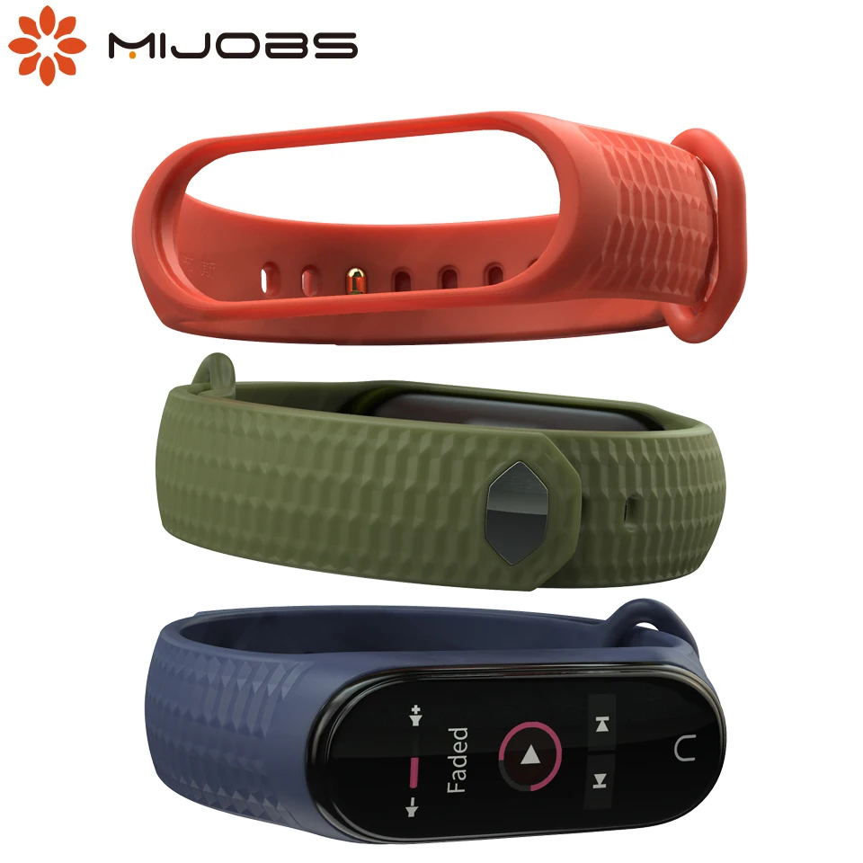 Strap for Xiaomi Mi Band 4 3 Opaska Correa Bracelet for Mi Bend 4 Miband 3 Belt Pulseira Wristbands Global Version NFC