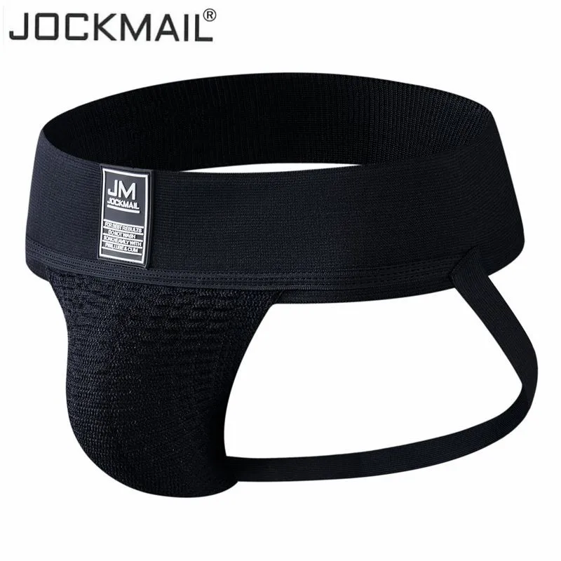 JOCKMAIL Gym Workout Jockstrap with 3\