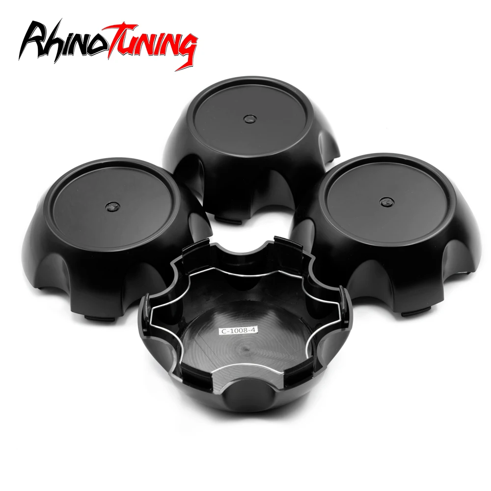 

4pcs 133mm 125mm Wheel Hub Center Cap For 6 Lugs C-1008-4 Rim Cover Black Styling Refit Car Exterior Accessories