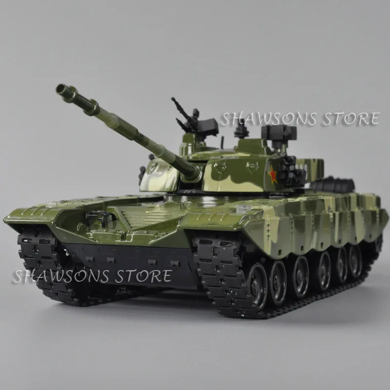 Militar modelo brinquedo, escala 1:42, T-99, T99, China principal tanque de batalha, réplica em miniatura com som e luz