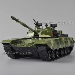 1:42 Scale Diecast Military Model Toy T-99 T99 China Main Battle Tank Miniature Replica With Sound & Light