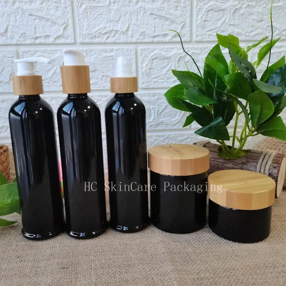 

250g 250ml Empty Cosmetic Lotion Bottle 8oz Containers With Lid Plastic Bottles Skin Care Packaging Bottle Custom Logo Bottles