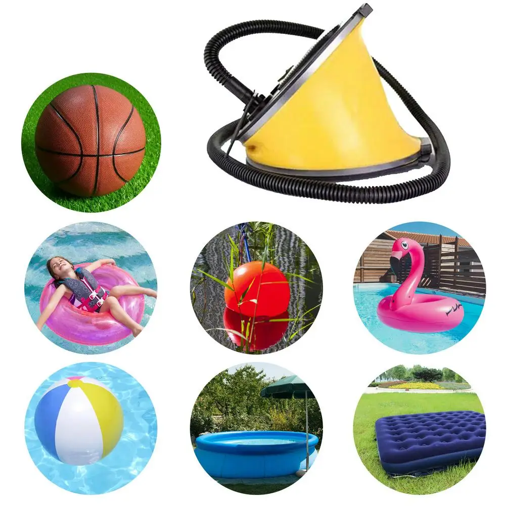 Foot Pump Iator 3L Stable And Effortless Iate Deflate For Pad Camping Mat Iatable Bed Boat Swimming Ring Bicycle Tire