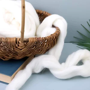 MIUSIE 150g pour feutrage à l’aiguille Laine Feutrage de laine Fibre de laine pour le feutrage à l’aiguille Matériaux de la fibre de laine pour débutants 10 meilleures aiguilles en feutrine de vente - No 10