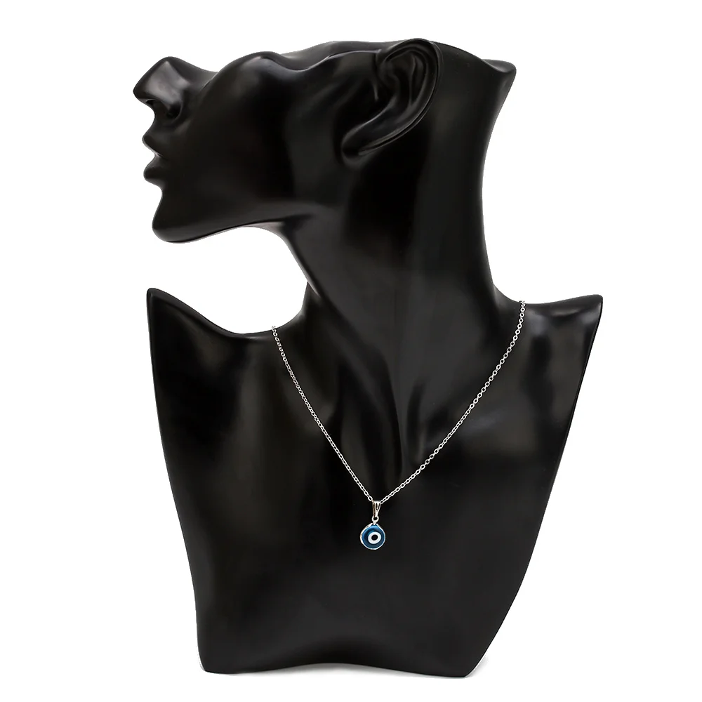 محظوظ العين التركية سلسلة العين الشريرة حلية زجاجية معلقة الأزرق مجوهرات الأزياء حامي الرجال النساء يدوية #4