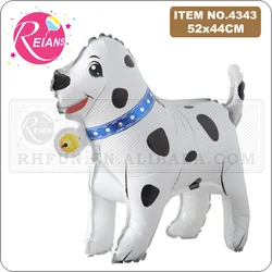 Selfstand Lets pawty Walking Animal Balloons Cute Dog dalmatians Balloons Pet Balls Party Happy Birthday Party Decoration toys