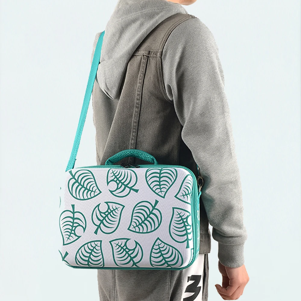 กระเป๋าเก็บอุปกรณ์เล่นเกมสำหรับนินเท็นโดสวิตช์ไฟ OLED เคสพกพา NS-OLED