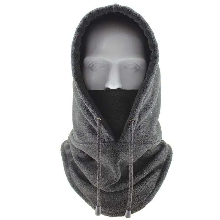 Riding Cap Winter Windbreaker Outdoor Sports Scarf Cold Thickened Headgear Military Mask Fleece Warm Hat. Face Bandana  Scarf