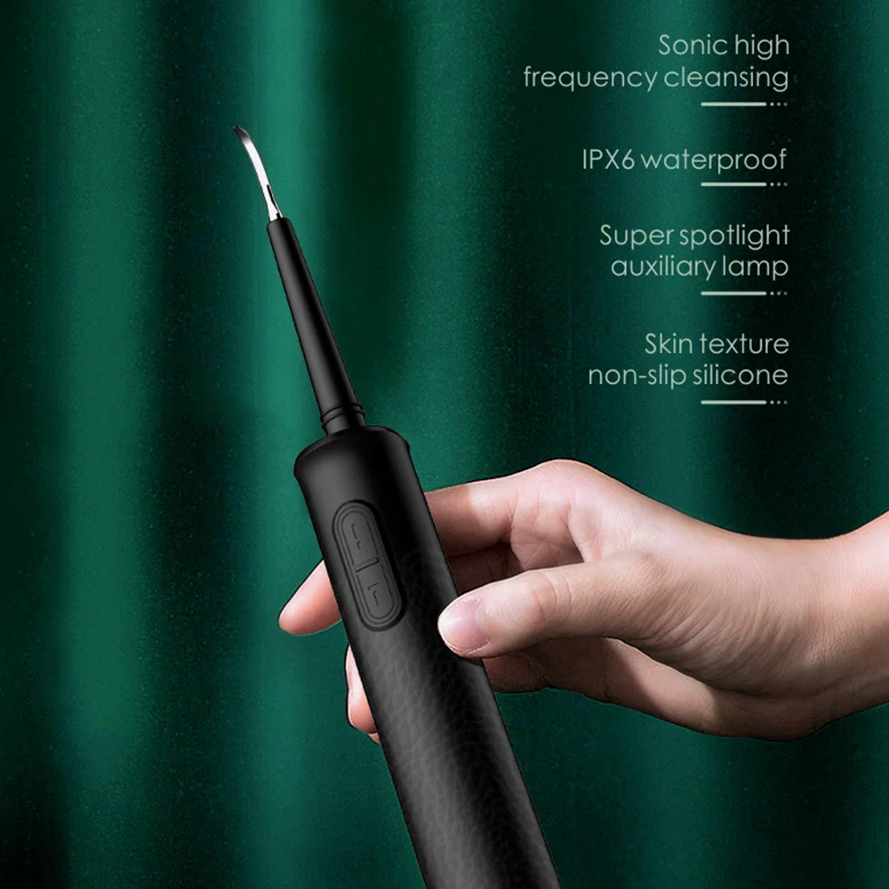 Irrigatore orale elettrico Ultra sonico Scaler dentale calcolo del dente rimozione del suono denti igiene della salute sbiancamento impermeabile denti puliti