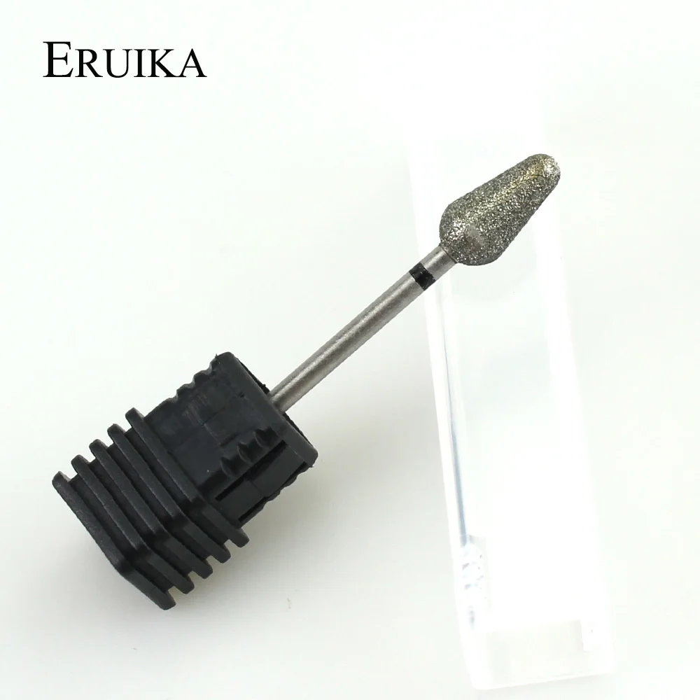 ERUIKA 1PCS Diamond Nail Boor 3/32 "Rotary Mills Cuticle Burr Accessoires Manicure Snijders Boor Nail Art Gereedschap