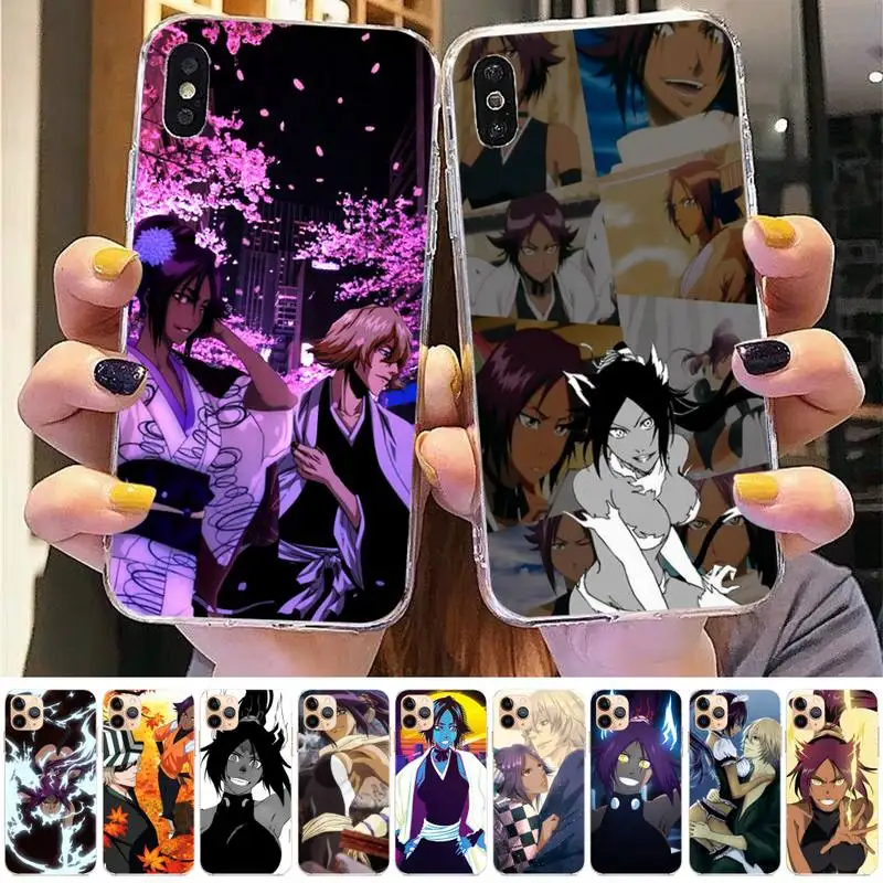 Yinuoda Shihouin Yoruichi Kisuke Urahara Bleach Phone Case for iPhone 11 12 pro XS MAX 8 7 6 6S Plus X 5S SE 2020 XR case