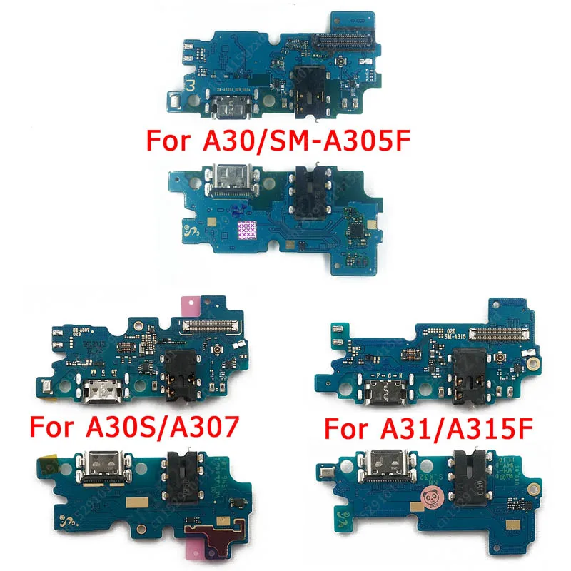 Charge Board For Samsung Galaxy A30 A30s A31 Charging Port For A305F A307 A315F USB Plug PCB Dock Connector Spare parts