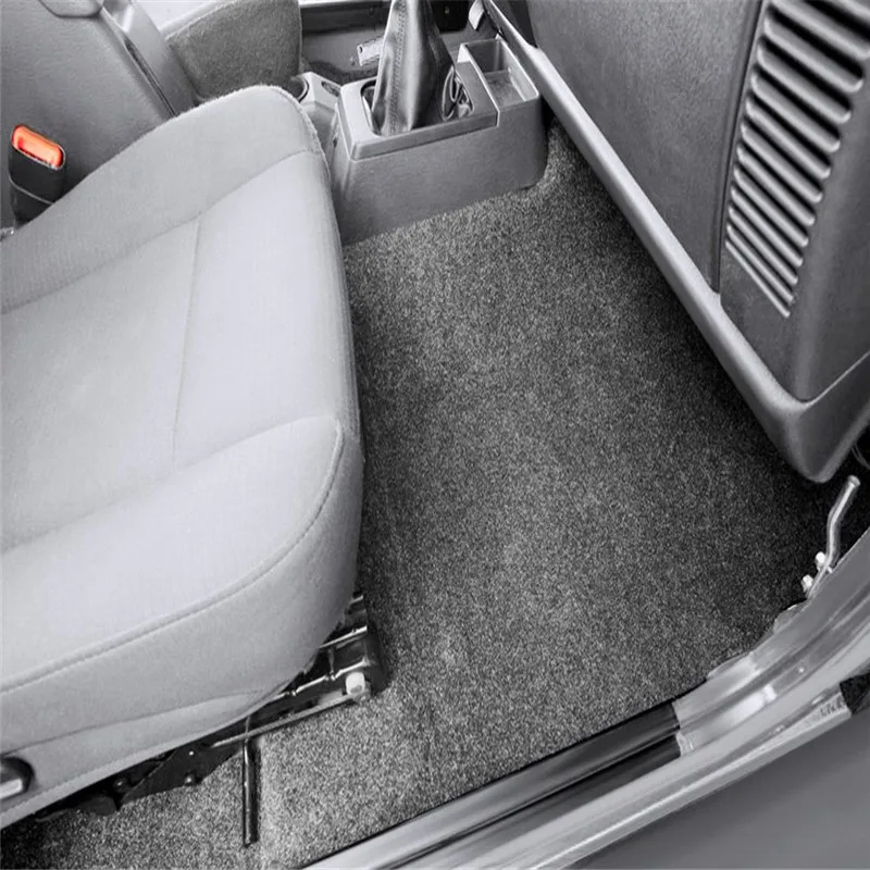 Car Accessories Boat Underfelt Grey Carpet DIY to Cut Underlay Trunk Floor Stage Speakers Anti Dust Mud Protector Liner 4Mx1M