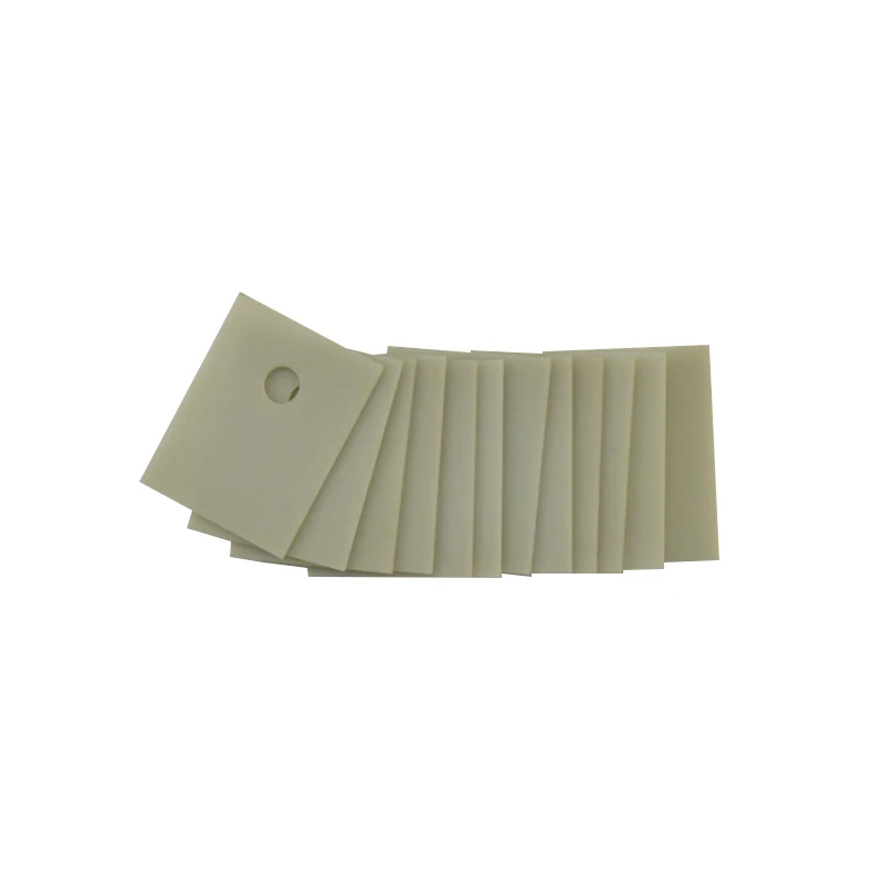 Керамический лист из нитрида алюминия TO-220, T0-247, T0-3P, T0-264, керамическая подложка, Теплопроводящая изоляционная керамическая пластина