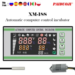 Regolatore di temperatura digitale regolatore di incubazione di umidità XM18S per termostato digitale da cova di uova 220v con sensore