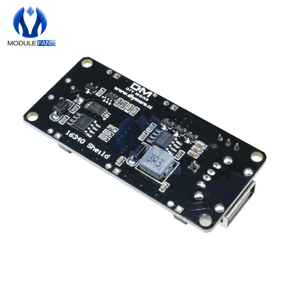 16340 Micro USB Power Bank Batterie Ladegerät Modul Dual Ausgang 3,3 V 5V Akku Halter Lithium-Batterie Lade bord – Detail 8
