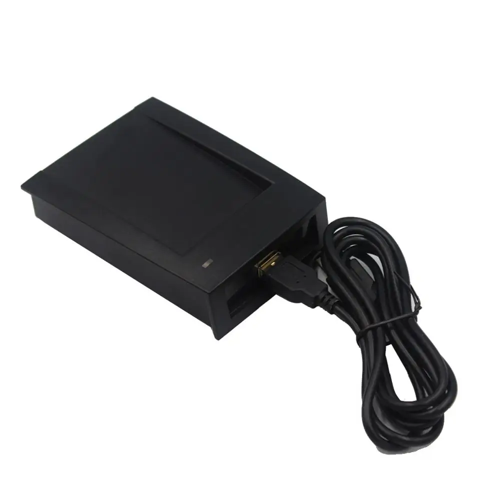 R10DC Dual Frequency IC USB Reader 125Khz 13.56Mhz Smart Card Access Control Reader Compatible with Windows & Linux Systems