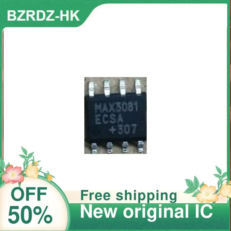 5 piezas MAX3081ECSA RS485 RS422 nuevo IC original