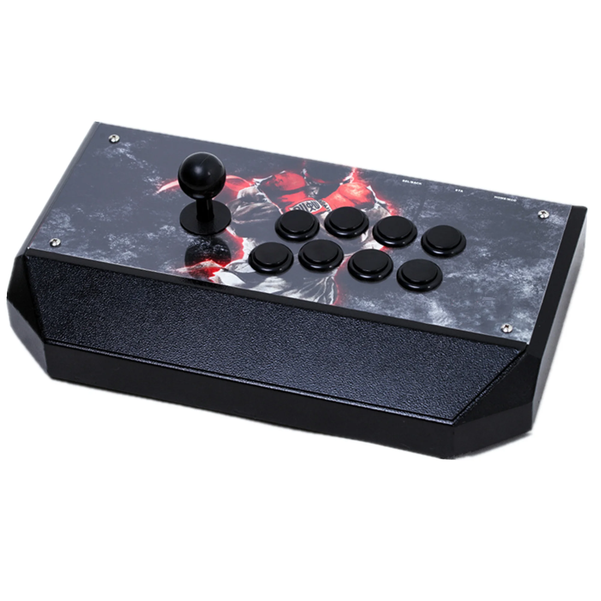 Manette de jeu USB Cdragon Arcade Joystick Metal PC Gastronomie, contrôleur de jeu, Windows XP, Windows 7, Windows 8, Windows 10 Plug