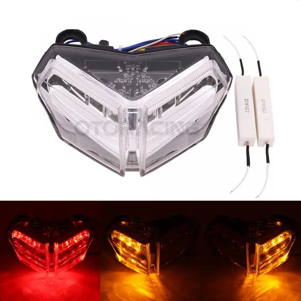 

Motorcycle LED Tail Lights Brake Turn Signals Lights For Ducati 848 1098 1198 2007 2008 2009 2010 2011 2012 2013 2014