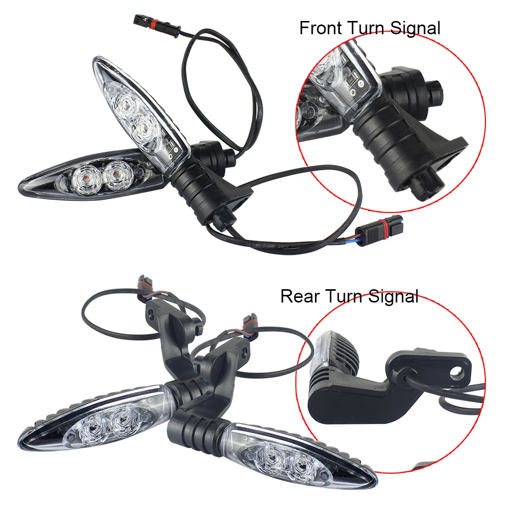 Front Rear Turn Signal Indicator Light For BMW S1000RR R1200GS HP4 F800GS R1200R F800GS F800R K1300S G450X F800ST R nine T